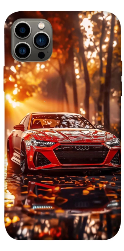 Чохол на Apple iPhone 12 Pro (6.1") Audi at sunset фото 1 з 1
