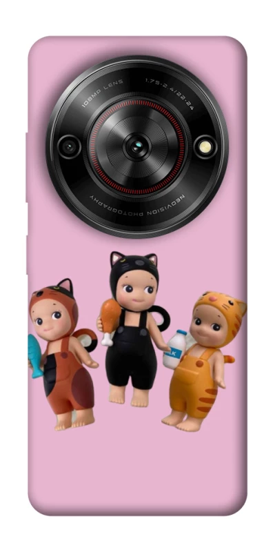 Чохол на ZTE Nubia Focus Cat Cafe Trio фото 1 з 1