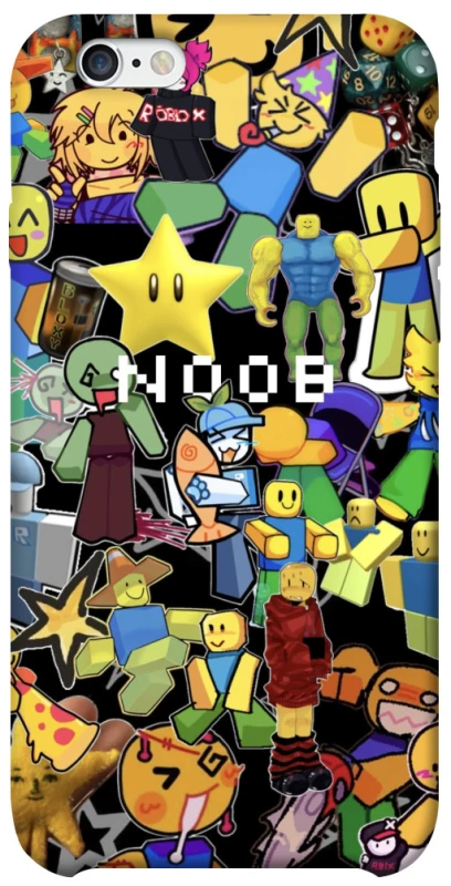 Чохол на Apple iPhone 6/6s (4.7") Roblox Noob фото 1 з 1