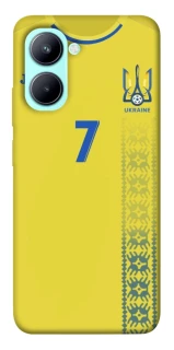Чохол на Realme C33 UA-Football ver.3 фото 1 з 1