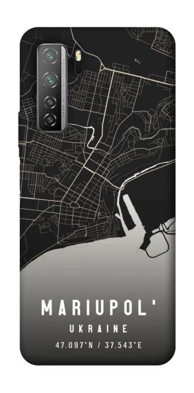 Чехол на Huawei Nova 7 SE Mariupol map фото 1 из 1