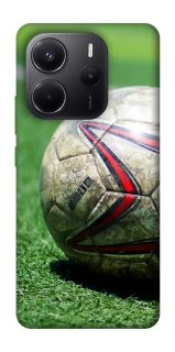 Чехол на Xiaomi Redmi Note 14 4G (Europe version) Мяч на газоне фото 1 из 1