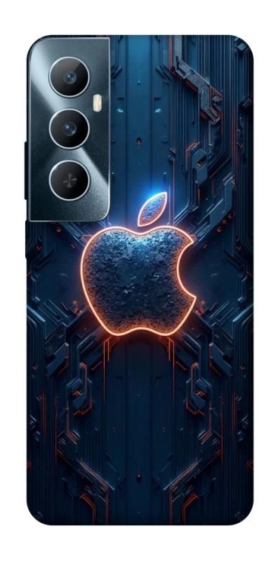 Чохол на Realme C65 4G Apple logo ver.1 фото 1 з 1