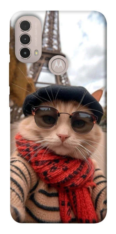 Чехол на Motorola Moto E40 catparis фото 1 из 1