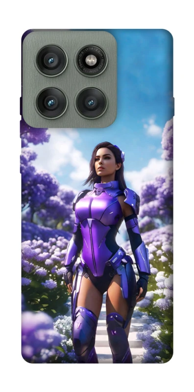 Чехол на Motorola Edge 60 Pro Cyber space girl ver.4 фото 1 из 1