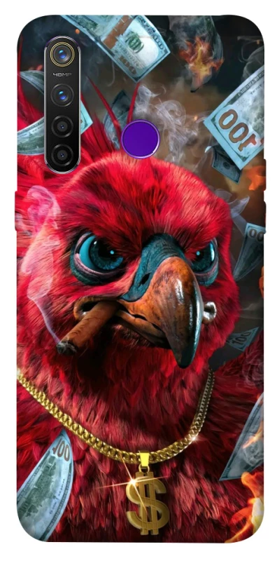 Чохол на Realme 5 Pro Папуга фото 1 з 1