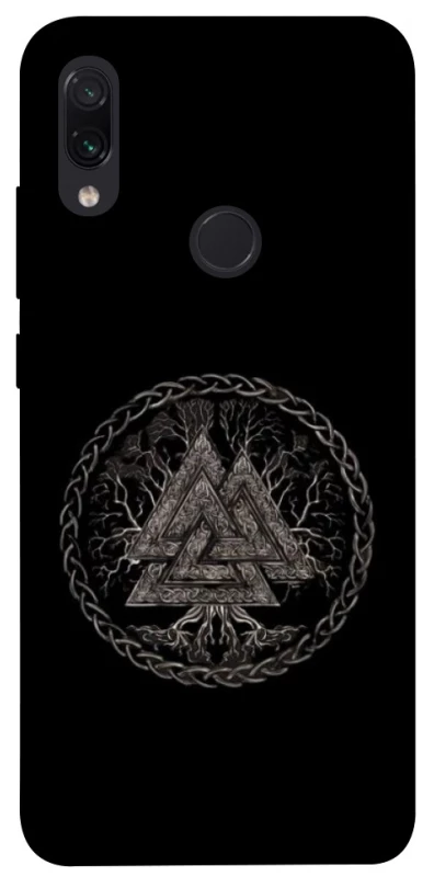 Чехол на Xiaomi Redmi Note 7 / Note 7 Pro / Note 7s Валькнут v3 фото 1 из 1