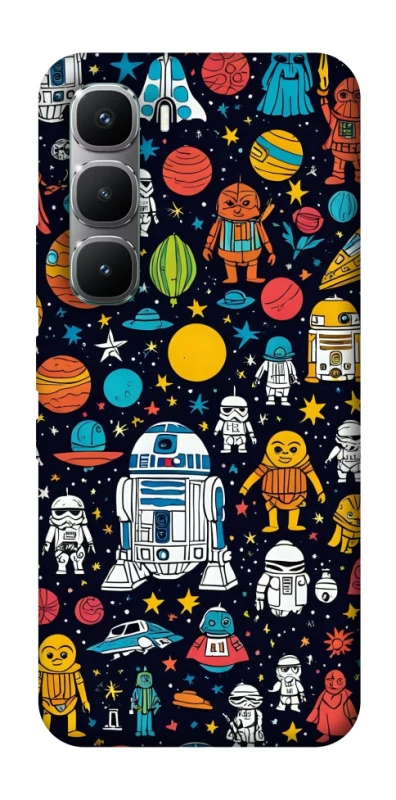 Чохол на Infinix Hot 60 Pro Star Wars background ver.2 фото 1 з 1