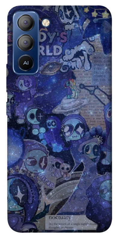 Чехол на TECNO Pop 5 LTE Shelly Dandy world фото 1 из 1