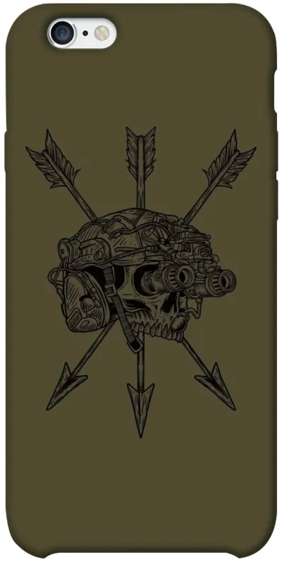 Чохол на Apple iPhone 6/6s plus (5.5") Mil skull фото 1 з 1