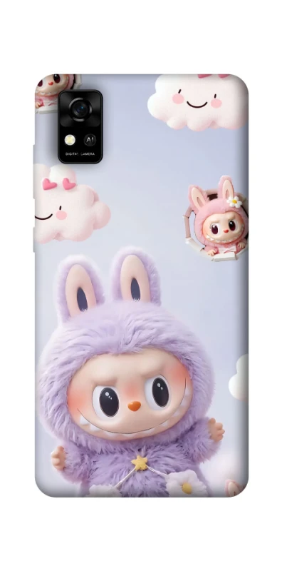 Чохол на ZTE Blade A31 Labubu & clouds фото 1 з 1