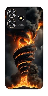 Чехол на ZTE Blade A73 4G Огненный торнадо фото 1 из 1
