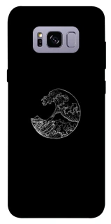 Чохол на Samsung G955 Galaxy S8 Plus Black tsunami фото 1 з 1