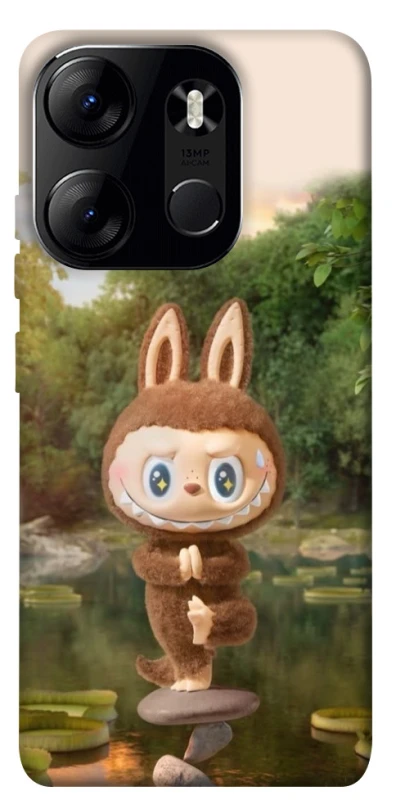 Чохол на Tecno Spark Go 2023 Labubu Yoga фото 1 з 1