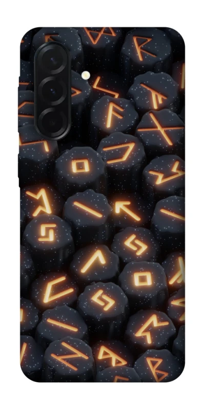Чехол на Samsung Galaxy A37 5G Огненые руны фото 1 из 1