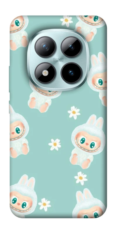 Чохол на Xiaomi Redmi Note 15 Pro+ 5G Labubu Green фото 1 з 1