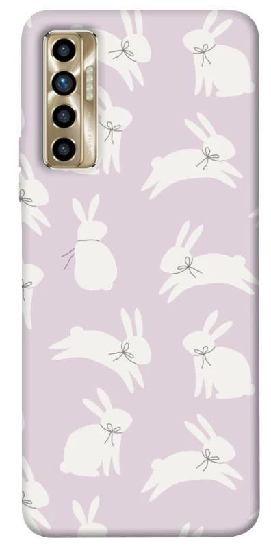 Чехол на TECNO Camon 17P Bunny Kisses фото 1 из 1