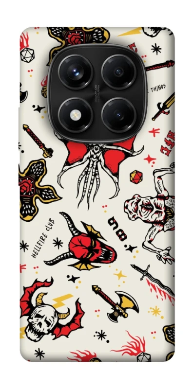 Чохол на Xiaomi Redmi Note 14 Pro 4G Stranger Things ver.2 фото 1 з 1