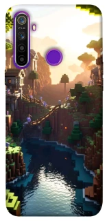Чехол на Realme 5 Minecraft sunset фото 1 из 1