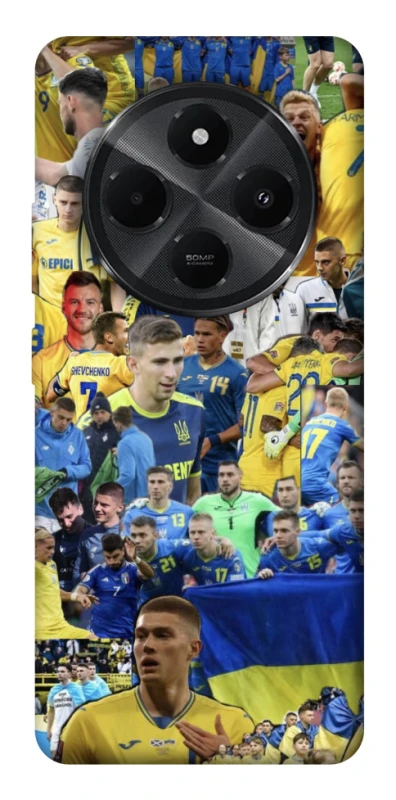 Чохол на Xiaomi Poco M7 UA-Football ver.6 фото 1 з 1