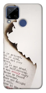 Чохол на Realme C15 Вірші фото 1 з 1