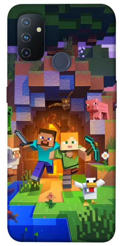 Чохол на OnePlus Nord N100 Minecraft game фото 1 з 1