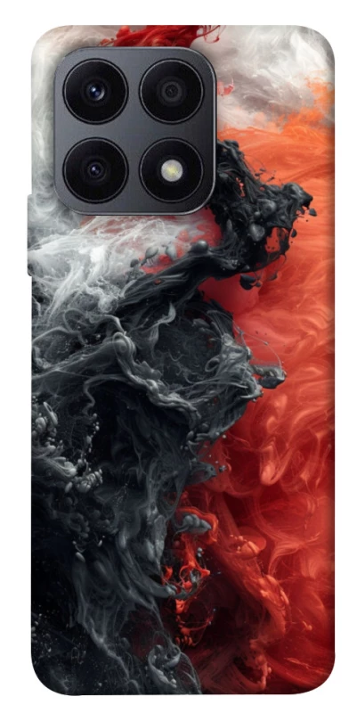 Чохол на Huawei Honor X8a Black and Red фото 1 з 1