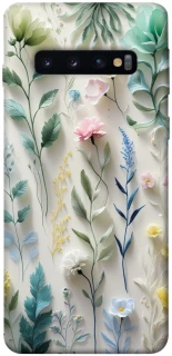 Чехол на Samsung Galaxy S10 Floral design ver.3 фото 1 из 1
