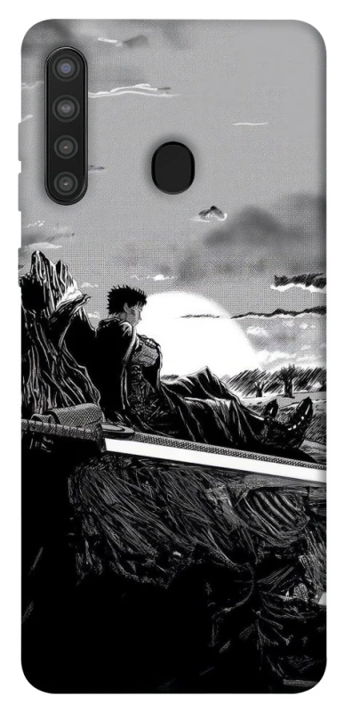 Чохол на Samsung Galaxy A21 Berserk sunset фото 1 з 1