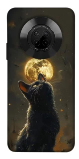 Чехол на Huawei Y9a Кот под луной v2 фото 1 из 1