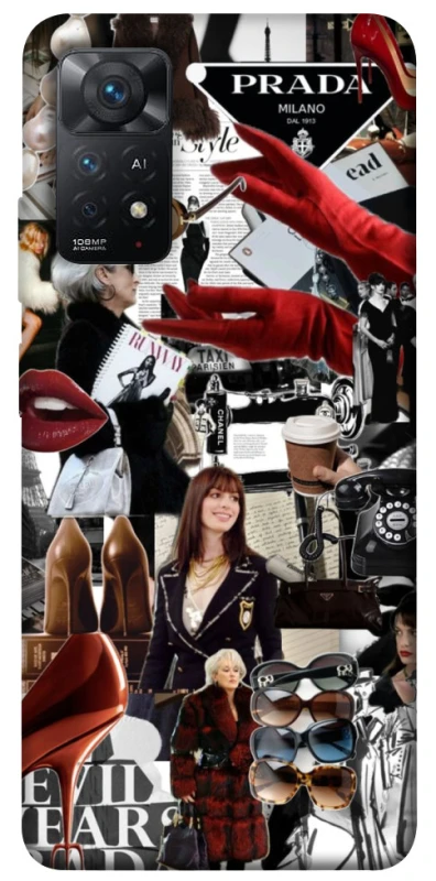 Чохол на Xiaomi Redmi Note 11 Pro 4G/5G Fashion collage ver.13 фото 1 з 1