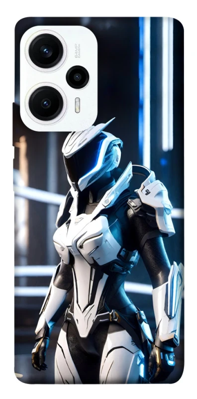 Чехол на Xiaomi Poco F5 / Note 12 Turbo Cyber space girl ver.6 фото 1 из 1