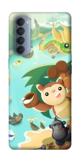Чохол на Oppo Reno 4 Pro Adopt Me Tropical Adventure фото 1 з 1