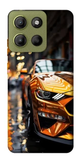Чохол на Motorola Moto G15 4G Golden sports car фото 1 з 1