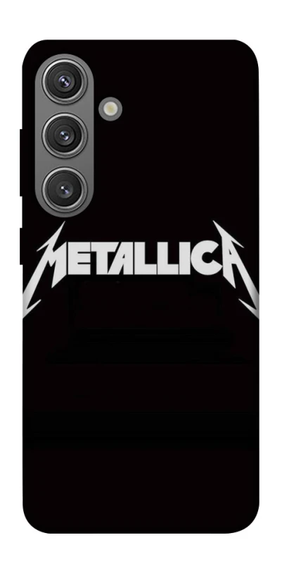 Чехол на Samsung Galaxy S24 FE Metallica logo фото 1 Чехол на Samsung Galaxy S24 FE Metallica logo фото 1 из 1