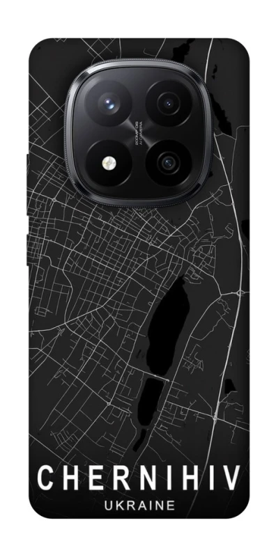 Чехол на Xiaomi Redmi Note 14 Pro+ 5G Chernihiv map фото 1 из 1