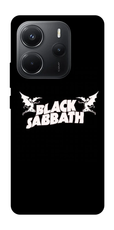 Чохол на Xiaomi Redmi Note 14 4G (Int. version) Black Sabbath logo ver.2 фото 1 з 1