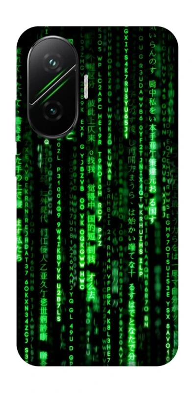 Чехол на Xiaomi Poco F7 Matrix Code фото 1 из 1