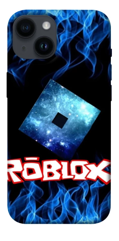 Чехол на Apple iPhone 14 (6.1") Roblox Galaxy Flame Logo фото 1 из 1