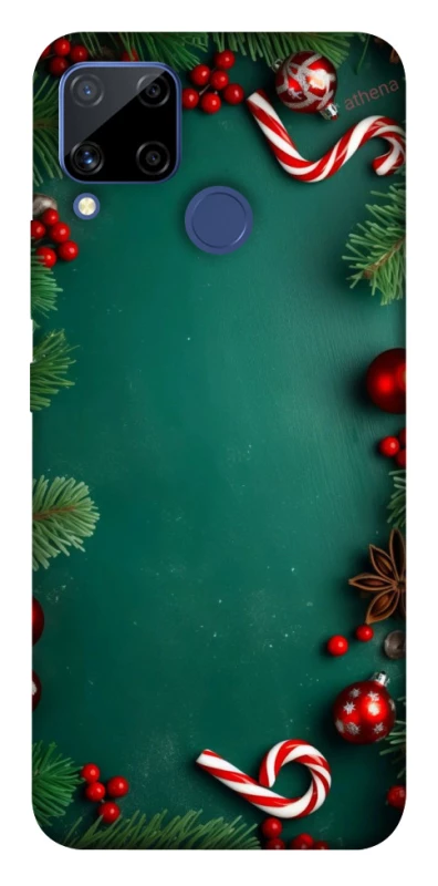 Чехол на Realme C15 Новогодний v35 фото 1 из 1