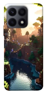 Чохол на Huawei Honor X8a Minecraft sunset фото 1 з 1