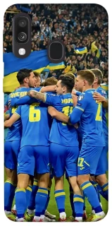 Чехол на Samsung Galaxy A40 (A405F) Сборная Украины v3 фото 1 из 1