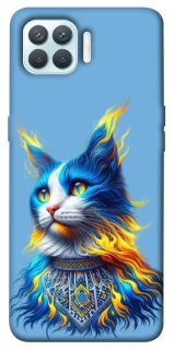 Чохол на Oppo F17 Pro Кіт патріот фото 1 з 1