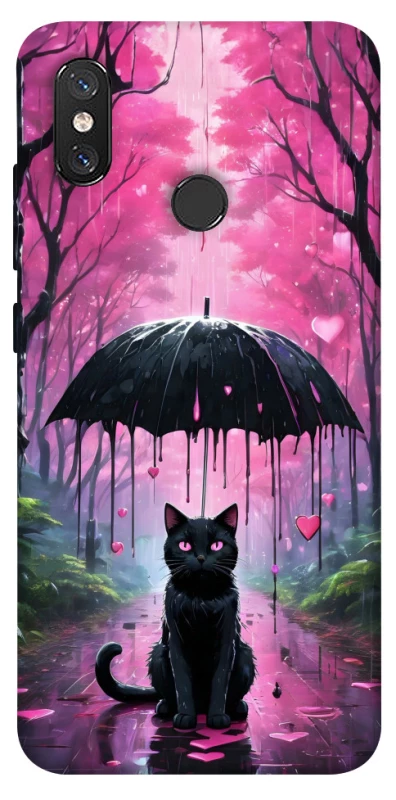 Чохол на Xiaomi Mi 8 Black cat фото 1 з 1