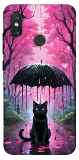 Чохол на Xiaomi Mi 8 Black cat фото 1 з 1