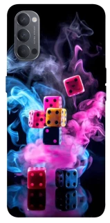 Чехол на Oppo Reno 4 Игральные кости фото 1 из 1