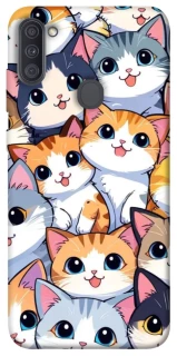 Чохол на Samsung Galaxy A11 Cute Cat v2 фото 1 з 1