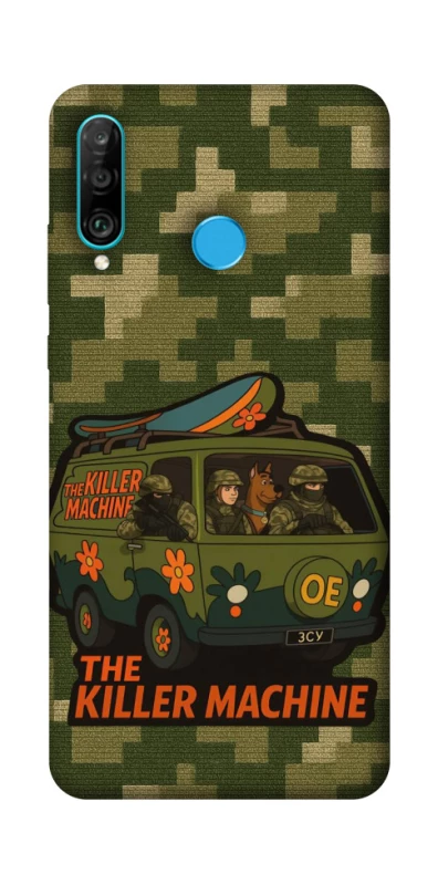 Чехол на Huawei P30 lite Funny machine фото 1 из 1