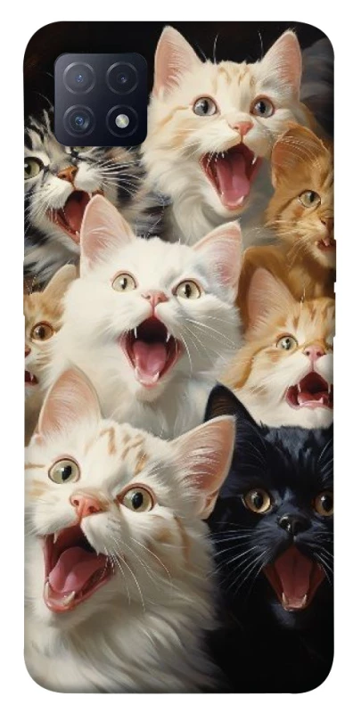 Чохол на Oppo A72 5G / A73 5G Коти фото 1 з 1