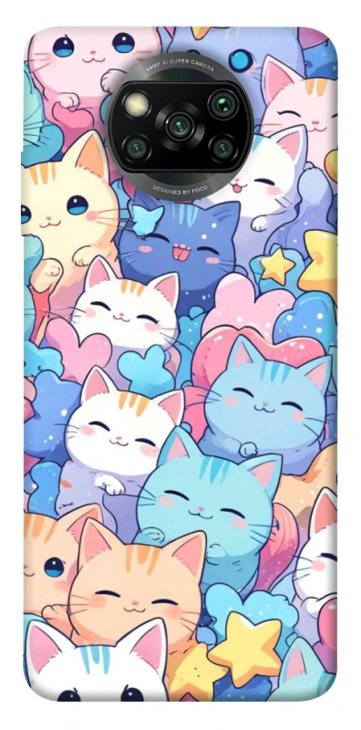 Чохол на Xiaomi Poco X3 NFC / Poco X3 Pro Funny Kittens ver.3 фото 1 з 1